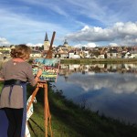 Agnes van Gaalen painting La Charité sur Loire