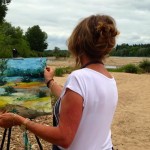 Workshop Painting with Agnes van Gaalen in La Charité sur Loire