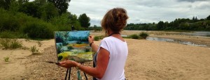 Workshop Painting with Agnes van Gaalen in La Charité sur Loire